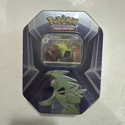 Pokemon TCG Triple Whammy Collector's Tin - Tyranitar - SEALED - Image 1