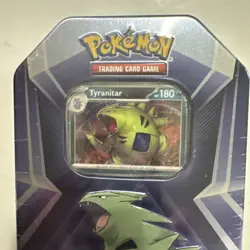 Pokemon TCG Triple Whammy Collector's Tin - Tyranitar - SEALED - Image 2