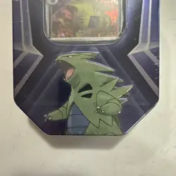 Pokemon TCG Triple Whammy Collector's Tin - Tyranitar - SEALED - Image 3