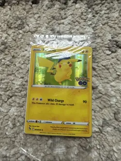 Pikachu 028/078 Pokemon GO Holo - Image 1