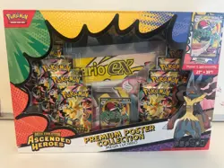 Pokemon Ascended Heroes Lot 4 Premium Poster Collection Mega Lucario + Gardevoir - Image 5