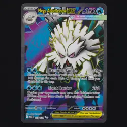 Mega Abomasnow ex 157/132 Mega Evolution Ultra Rare Pokemon TCG NM - Image 1