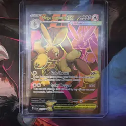 Pokemon Mega Lopunny EX Ultra Rare Full Art Holo 115/094 Phantasmal Flames - Image 1