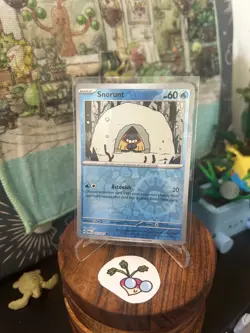 Pokemon TCG - Snorunt (Reverse Holo) - Twilight Masquerade - 51/167 - Common - Image 1