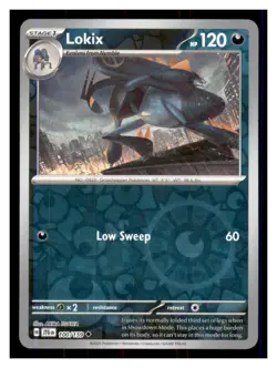 Lokix Reverse Holo - SV09: Journey Together 100/159 -Uncommon- Pokemon NM - Image 1