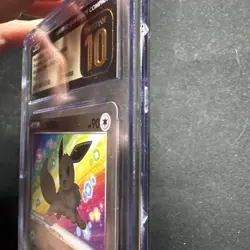 CGC Pristine 10 Radiant Eevee 092/127 Pokemon Simplified Chinese Exclusive cs5aC - Image 5