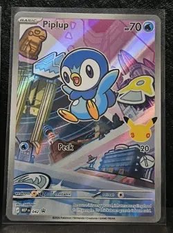 Pokemon TCG First Partner Illustration Collection Series 1 Gen 4 Sinnoh Starters - Image 5