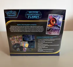 Phantasmal Flames Pokemon Center Exclusive ETB Elite Trainer Box Factory Sealed - Image 4