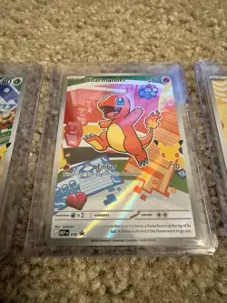 Pokemon First Partner Illustration Collection Series 1 Kanto Gen 1 Starters Set - Image 4