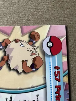Pokemon Topps Chrome Primeape Tekno #57 - Image 4