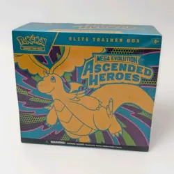 Pokemon TCG Mega Evolution Ascended Heroes ETB Elite Trainer Box -FACTORY SEALED - Image 1
