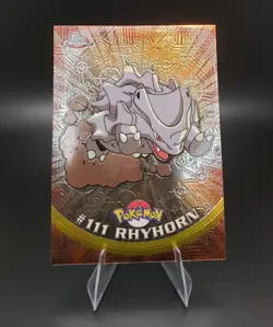 2000 Topps Chrome Series 2 - Pokemon Rhyhorn #111 - Image 1