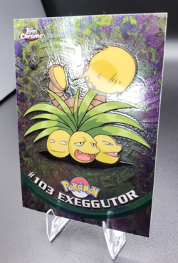2000 Topps Chrome Series 2 - Pokemon Exeggutor #103 - Image 3