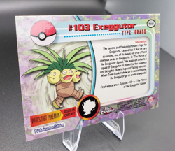 2000 Topps Chrome Series 2 - Pokemon Exeggutor #103 - Image 5
