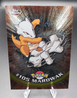 2000 Topps Chrome Series 2 - Pokemon Marowak #105 - Image 1