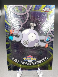 2000 Topps Chrome Series 2 - Pokemon Magnemite #81 - Image 1