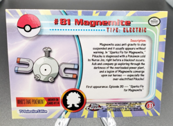 2000 Topps Chrome Series 2 - Pokemon Magnemite #81 - Image 4