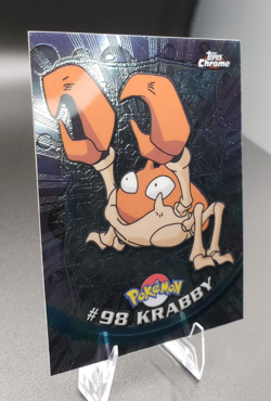 2000 Topps Chrome Series 2 - Pokemon Krabby #98 - Image 2