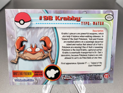 2000 Topps Chrome Series 2 - Pokemon Krabby #98 - Image 4