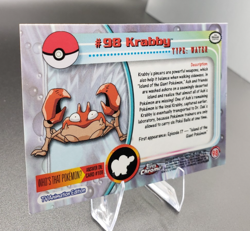 2000 Topps Chrome Series 2 - Pokemon Krabby #98 - Image 5