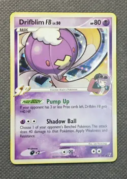 Drifblim FB 3/147 Holo Rare Platinum Supreme Victors Pokemon 2009 LP+ - Image 1