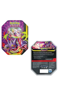 Pokemon TCG 2x Mega Moonlit Tin Gengar ex PRESALE Ships 6/05/2026 - Image 2