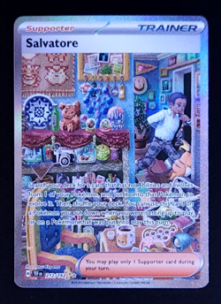Pokemon TCG Salvatore 212/162 Temporal Forces SIR Near Mint - Image 1