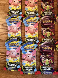 Pokemon TCG: Perfect Order Sleeved Booster Pack LOT OF 24 SEALED - Image 3