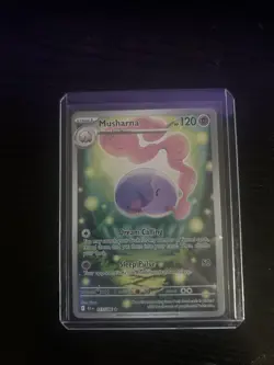 Musharna 117/086 Illustration Rare Black Bolt White Flare Pokemon - Image 1