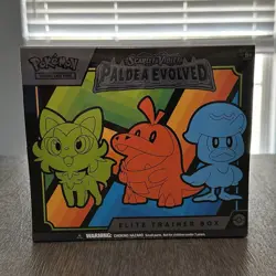Pokemon TCG Scarlet & Violet Paldea Evolved Elite Trainer Box (Factory Sealed) - Image 1