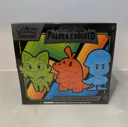Pokemon TCG Scarlet & Violet Paldea Evolved Elite Trainer Box (Factory Sealed) - Image 1