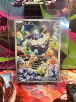 2026 Pokemon ASC EN Ascended Heroes Carbink #242/217 Illustration Rare Full Art - Image 1