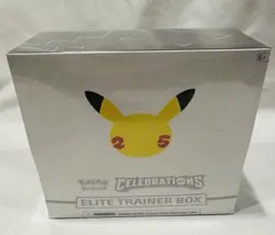 Pokemon TCG Celebrations ETB Elite Trainer Box 25th Anniversary - New Sealed - Image 1