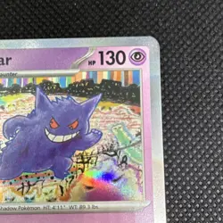Pokemon Gengar 094/165 SV Scarlet & Violet 151 Reverse Holo Rare 130HP - Image 3