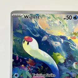 Wiglett 206/198 Scarlet&violet Illustration Rare Holo Pokemon - Image 2