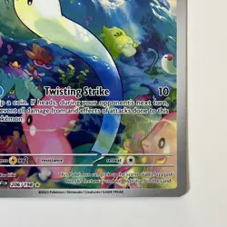 Wiglett 206/198 Scarlet&violet Illustration Rare Holo Pokemon - Image 5