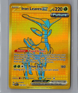 Iron Leaves ex 176/131 - Pokemon TCG Prismatic Evolutions Hyper Rare NM - Image 1