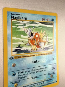 Pokemon TCG Magikarp Base Set Shadowless 1st Edition 35/102 Common WOTC 1999 - Image 2