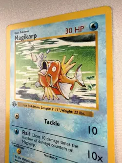 Pokemon TCG Magikarp Base Set Shadowless 1st Edition 35/102 Common WOTC 1999 - Image 3