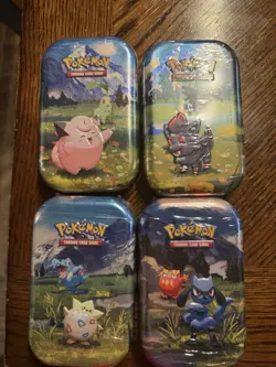 Pokemon Ascended Heroes Mini Tins Lot of 4 Factory Sealed - Image 1