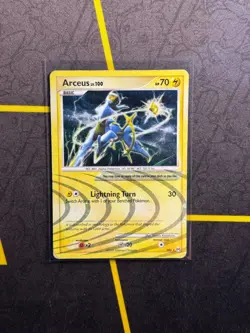 Pokemon TCG Arceus AR6 Holo Rare Platinum Arceus HP - Image 1