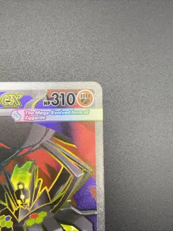 2026 POKEMON PERFECT ORDER #104/088 MEGA ZYGARDE EX FULL ART ULTRA RARE - Image 2