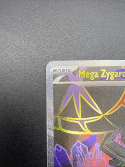2026 POKEMON PERFECT ORDER #104/088 MEGA ZYGARDE EX FULL ART ULTRA RARE - Image 3