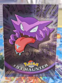 Pokemon Topps Haunter #93 Silver Foil NM 🔥 - Image 1