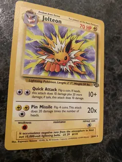 1999 Pokemon TCG - Jungle - Jolteon - #20 - Non Holo - Rare - NM - Image 3