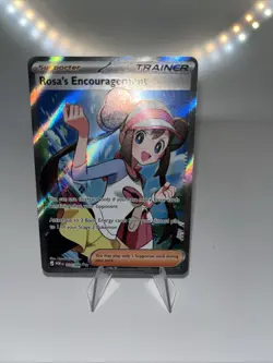 Pokemon TCG Rosa's Encouragement 114/088 Perfect Order Holo English - Image 1