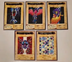 Yugioh! Japanese bandai 5set Harpie Lady 1 2 3 Cyber Shield Elegant Egotist 1998 - Image 1