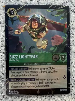 Disney Lorcana Buzz Lightyear On The Way 56/P3 - Image 1