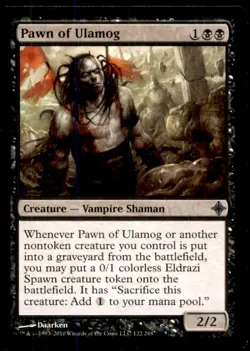 MTG Pawn of Ulamog LP Light Play Rise of the Eldrazi [3367] - Image 1