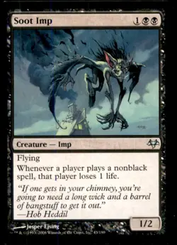 MTG Soot Imp LP Light Play Eventide [3456] - Image 1